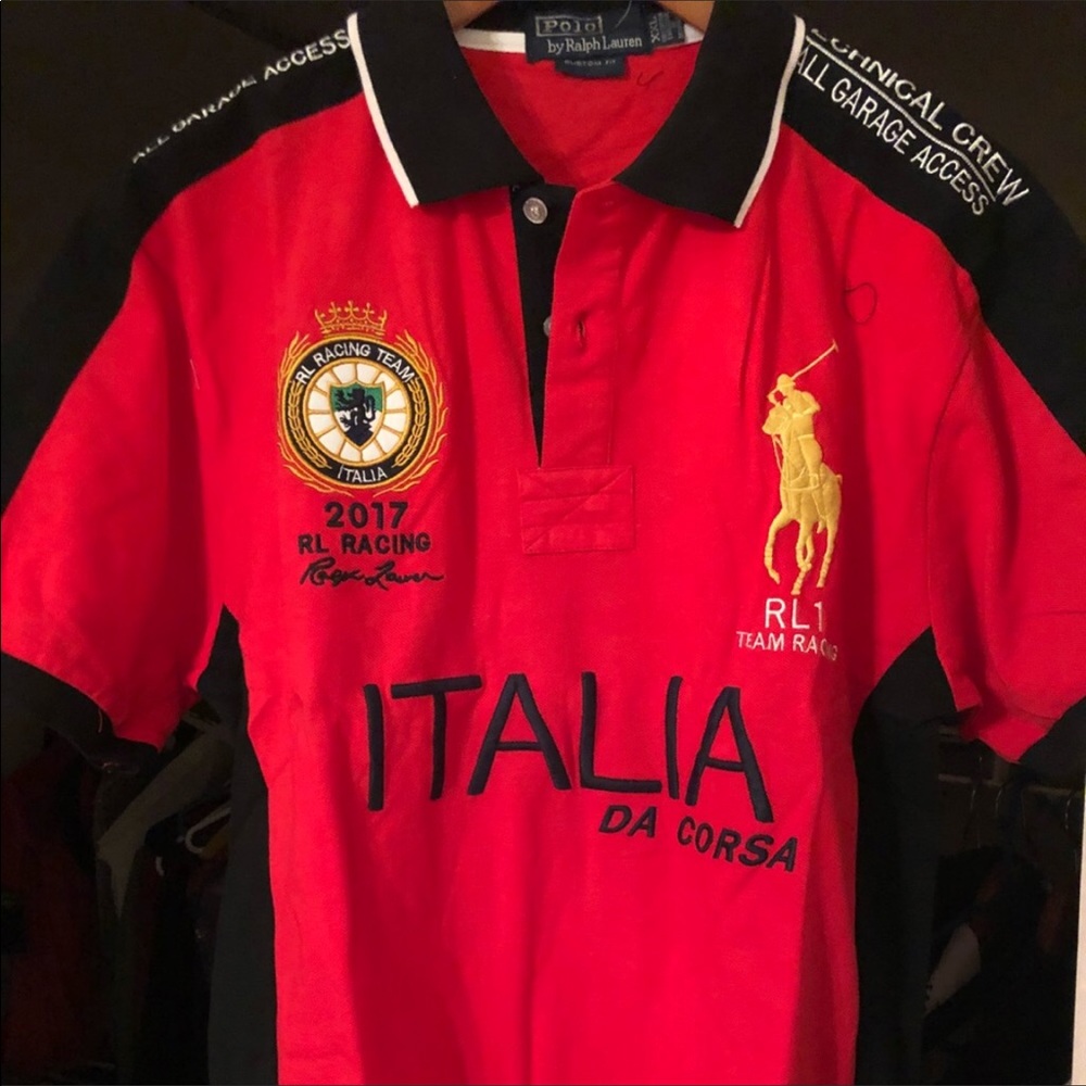 Ralph Lauren Italia XXL custom fit runs small